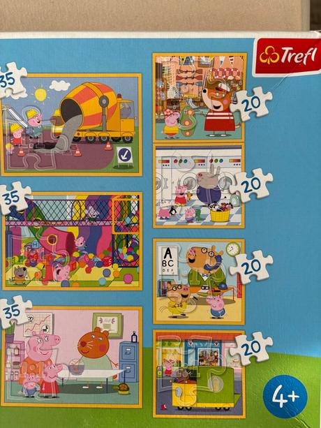 Puzzle peppa pig,