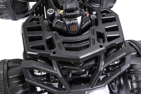 Elektrická štvorkolka červená,