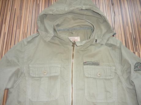 Vojensko-zelena jarna bunda, 164