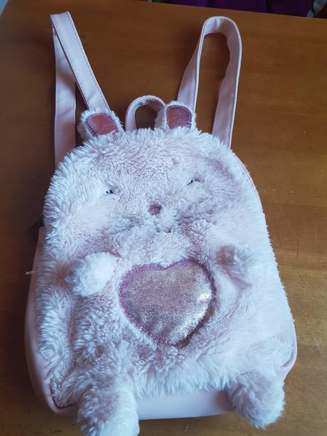 Ruksak ružový zajačik, 