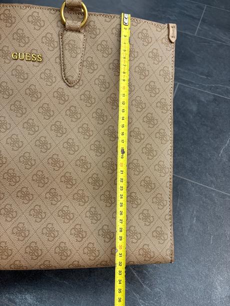 Kabelka guess bežová veľká, guess