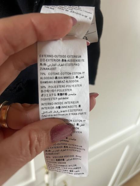 Bavlnena bomberka, benetton,s