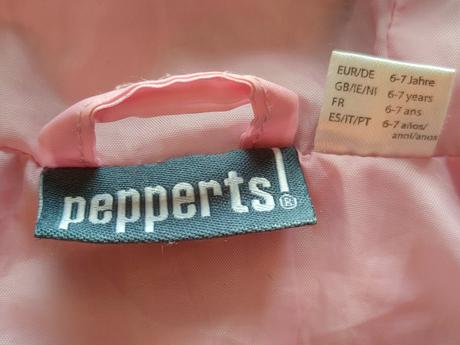 Dievčenská prechodná vetrovka zn.pepperts, veľ.122, pepperts,122