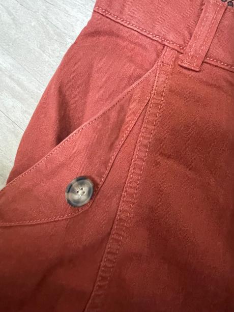 Superdry šortky tehlovej farby, superdry,l