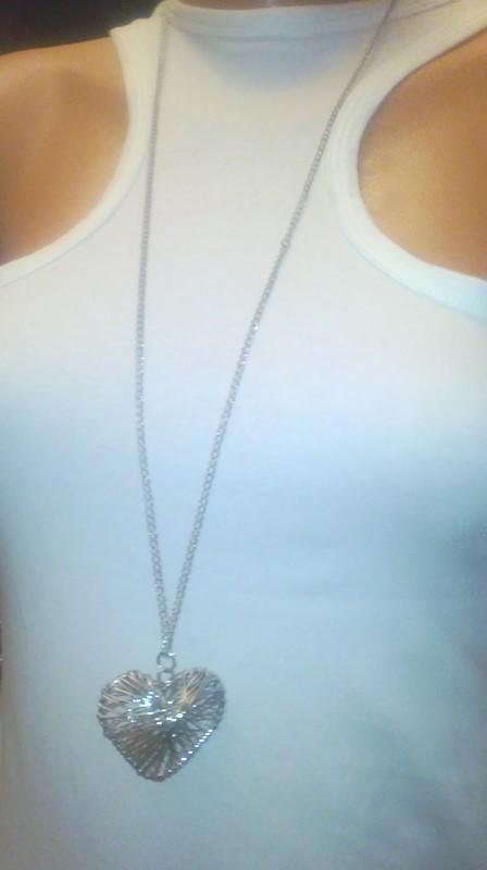 Náhrdelník v tvare srdca, 