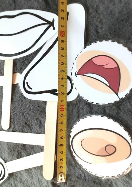 Pomôcky na rozvoj zručností - zmyslové orgány, 