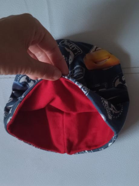 Handmade obojstranná čiapka, 74