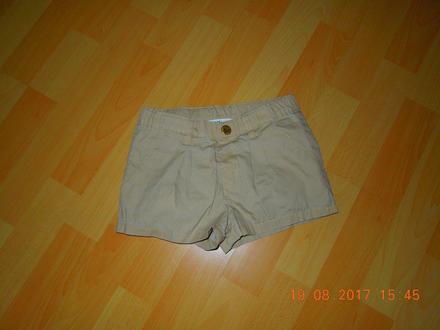 Zlatisté kraťasky, h&m,116