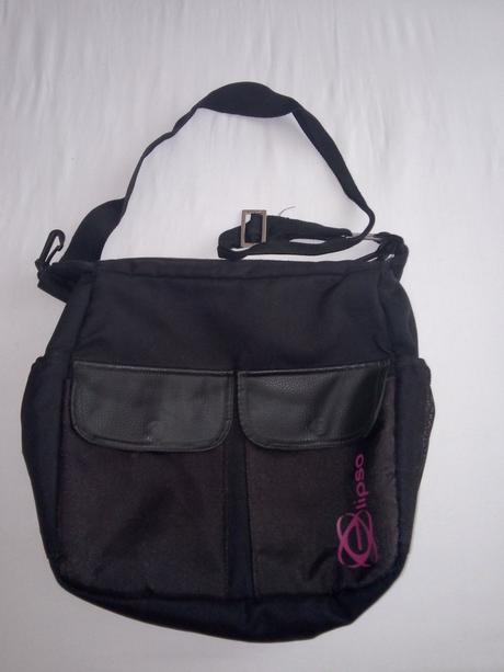 Čierna taška na kočík top stav, 