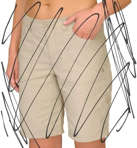 North face funkcne sortky, 38