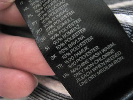 Pásikavé námornícke tričko, h&m,m