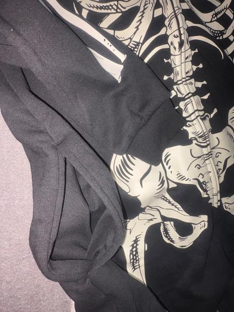 Overal a mikina kostlivec v.158/164..12-14rokov, takko,158 / 164