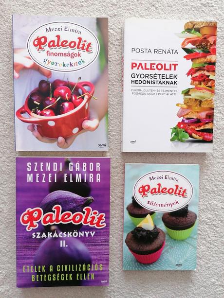 Maď. knihy - paleolit stravovanie, 