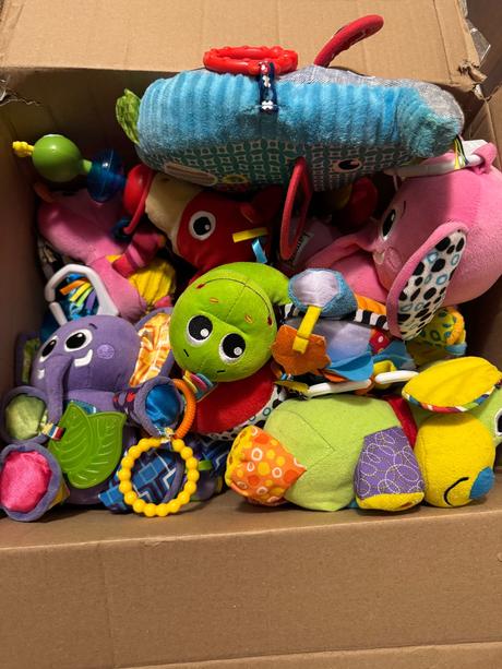 Fialový sloník mates lamaze, 