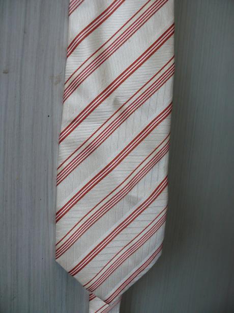 Pánska kravata šampan -terracotta, 