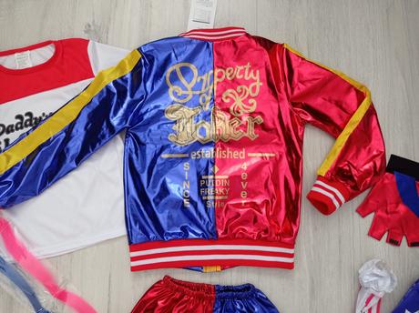 Harley quinn sada 6 dielov 7/8 rokov, 