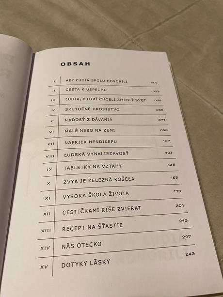 Poďme sa rozprávať ďalších 15 kapitol zo života o,