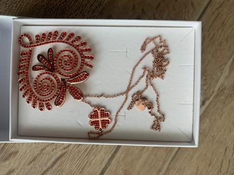 Petra toth náhrdelník veľké srdce mileva, petra toth