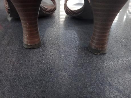 Hnedé sandále, 38