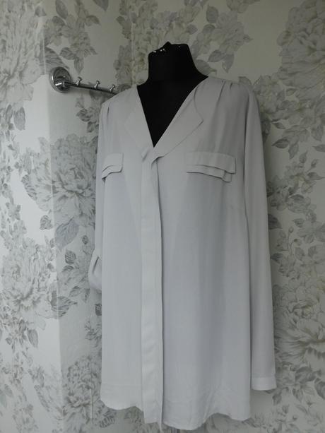 Luxusna bluzka s roll-up rukavom, 48