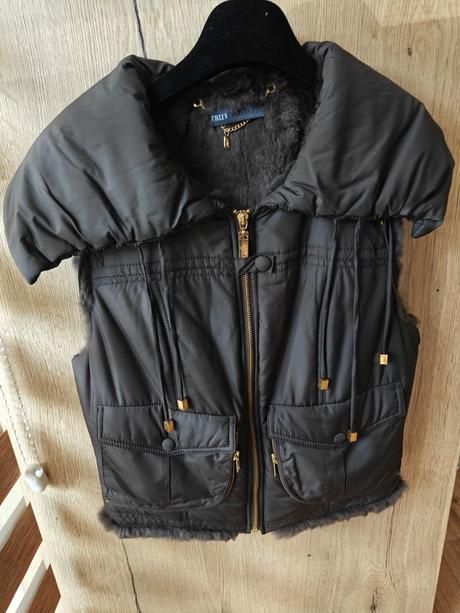 Trussardi vesta hnedá, xs