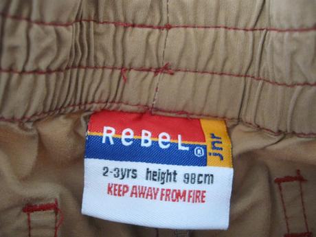 Chlapčenské kraťasy, 98, rebel,98