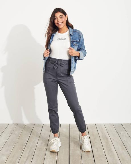 Hollister prefektne damske nohavice, hollister,38 / m