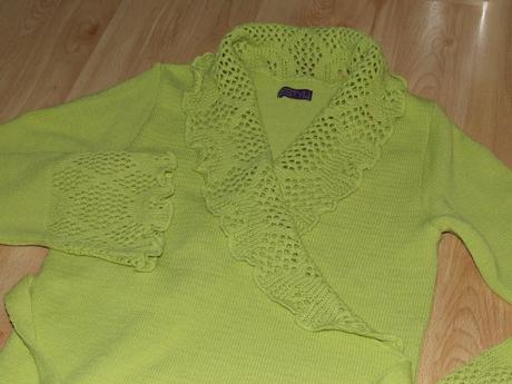 Zelenkavý svetrík, 