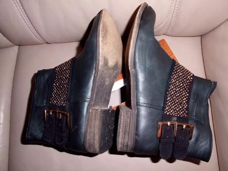 Tmavošedé kožené 36, 36