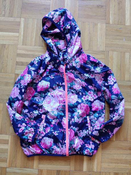 Esprit dievčenská prechodná kvetovaná bunda, esprit,152