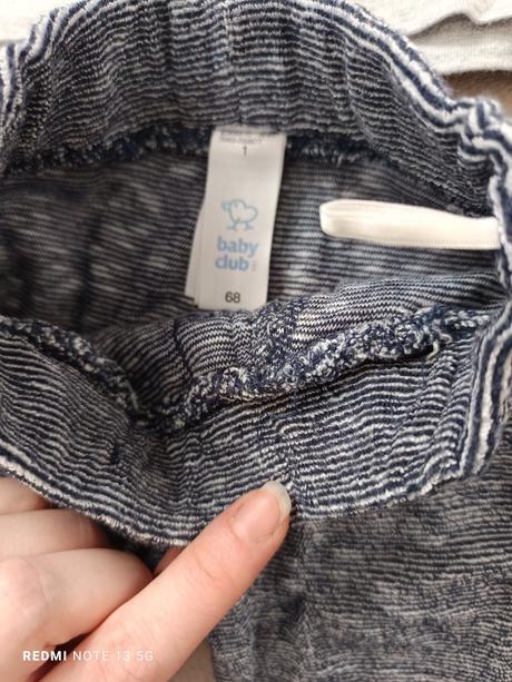 Suprava teplaky+tricko, c&a,68