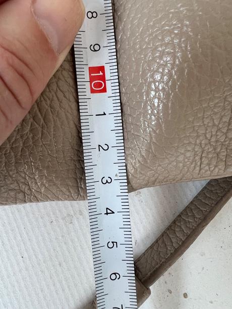 Coccinelle kozena belt bag ladvinka bezova, coccinelle