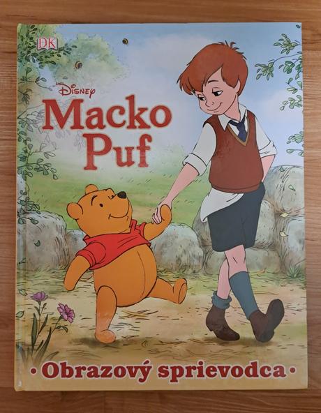 Kniha disney "macko puf - obrazový sprievodca", 