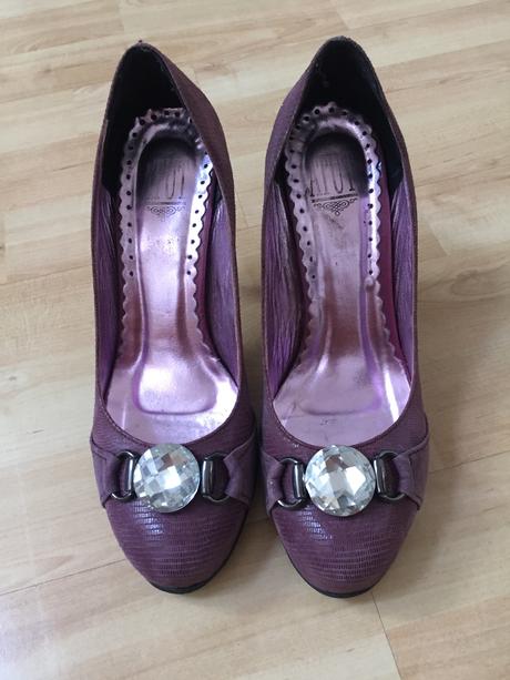 Kožené lodičky atut, 37