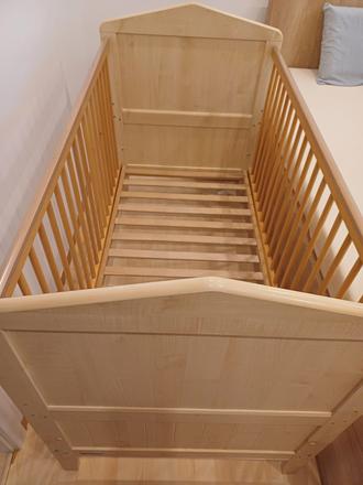 Postieľka a postel 2v1, šírka (cm): 75,dĺžka (cm): 140