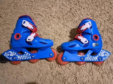 Kolieskové korčule detské oxelo decathlon, 26