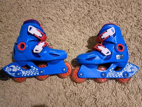 Kolieskové korčule detské oxelo decathlon, 26