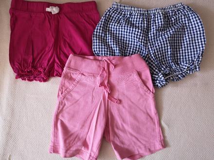 Kratasy 3 ks, h&m,86