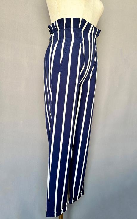 Elegantné nohavice s vreckami, xs