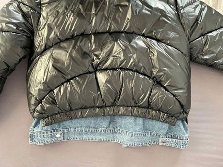 Damska bunda a riflovkou, 44