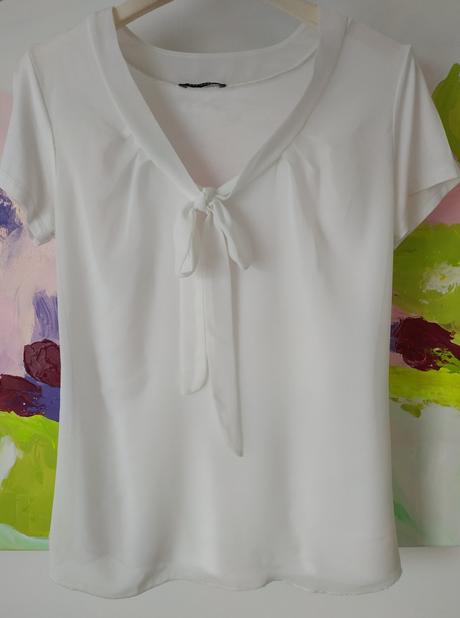 Biela bluzka tricko orsay, vel. 36, orsay,36