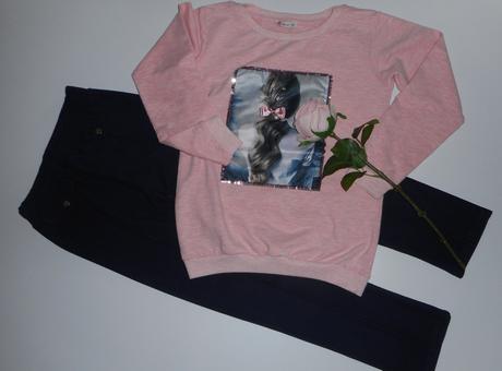 Mikina zateplená v.152 dievča, 152