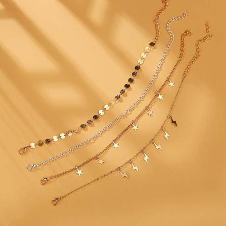 Naramky na nohu 4ks set, 