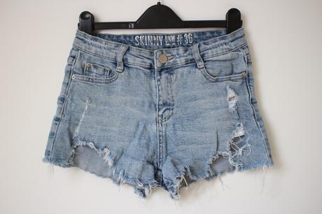 Skinny šortky, 36