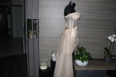 Paula richi champagne šaty vel.xs, xs