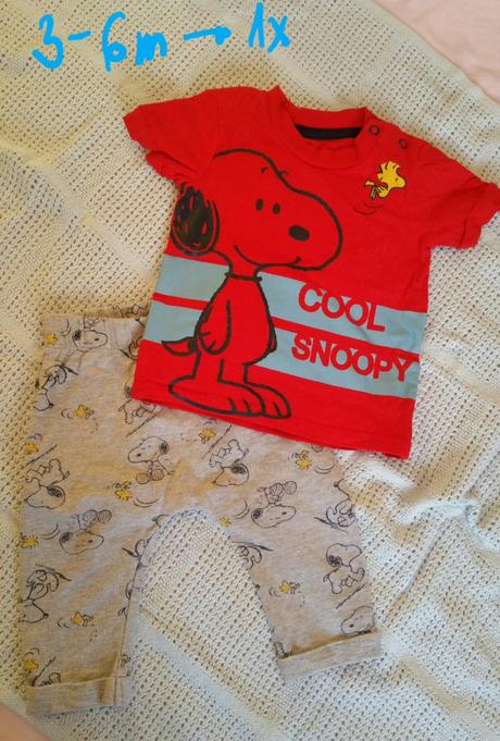 Balík oblečenia pre chlapca od 3 mesiacov do 6 mes, 68–80