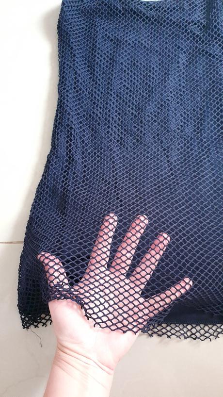 Sieťove tričko/šaty, s