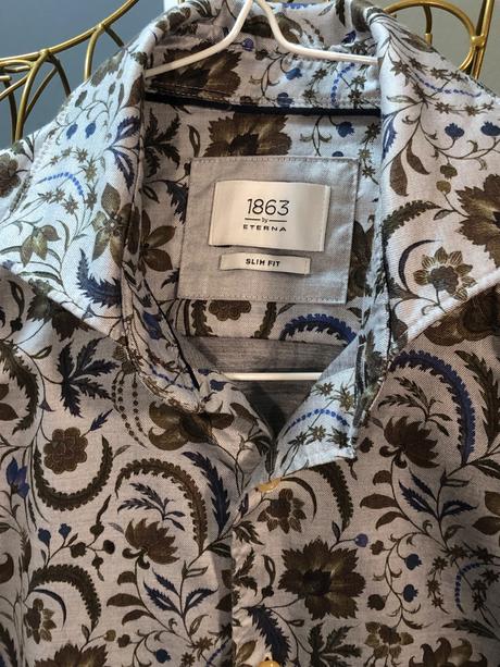 Eterna luxusná bavlnené košeľa, 38