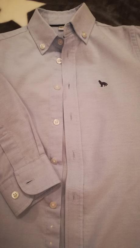 Modrá košela, c&a,104