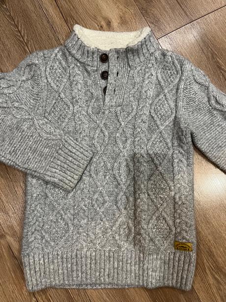 Pletený sveter, c&a,128